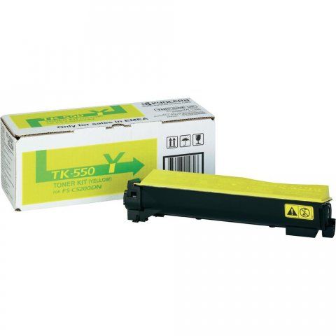 Image of KYOCERA TK-550Y toner 1 pz Originale Giallo 074