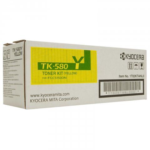 Image of KYOCERA TK-580Y toner 1 pz Originale Giallo 074