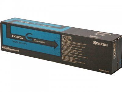 Image of KYOCERA TK-8705C toner 1 pz Originale Ciano 074