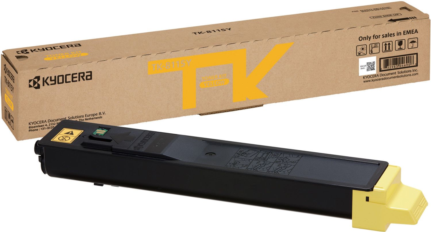 Image of KYOCERA TK-8115Y toner 1 pz Originale Giallo 074