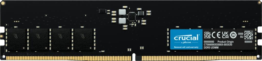 Image of CRUCIAL DESKTOP RAM 16GB - DDR5 - PC4800 (CT16G48C40U5) 074