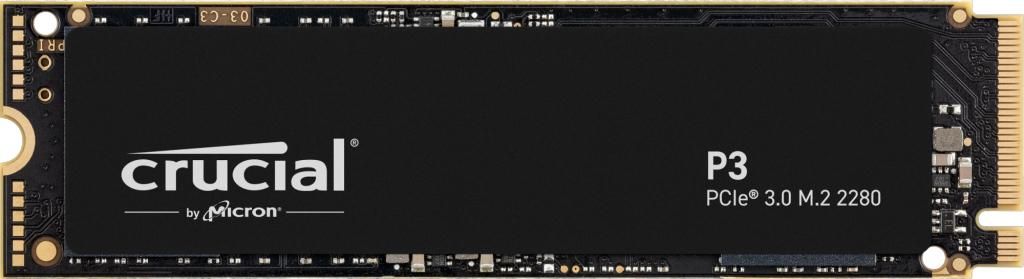 Image of SSD CRUCIAL 500GB M.2 2280 NVMe PCIE READ: 3500MB/S-WRITE: 1900MB/S CT500P3SSD8 074