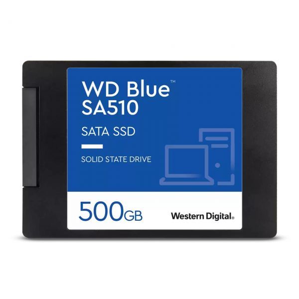 Image of WD HDD SSD M.2 2280 500GB blu WDS500G3B0B 074