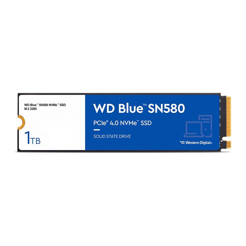 Image of WESTERN DIGITAL WD blu SN580 (WDS100T3B0E ) - NVME SSD M.2 1TB 074