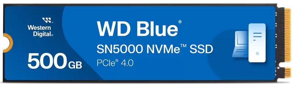 Image of WD blu 500GB SSD SN5000 M.2 PCIE 4.0 074