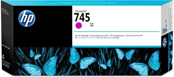 Image of HP Cartuccia Inchiostro Magenta DesignJet 745, 130 ml 074