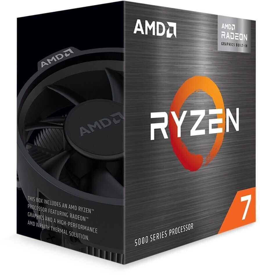 Image of CPU AMD RYZEN5 5700G AM4 3,8GHZ VGA 8CORE BOX 16MB 64BIT 65W RADEON 074