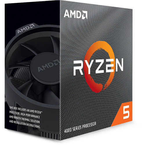 Image of AMD CPU RYZEN 5 4500 4,10GHZ 6 CORE SKT AM4 CACHE 11MB 65W WRAITH STEALTH COOLER 074