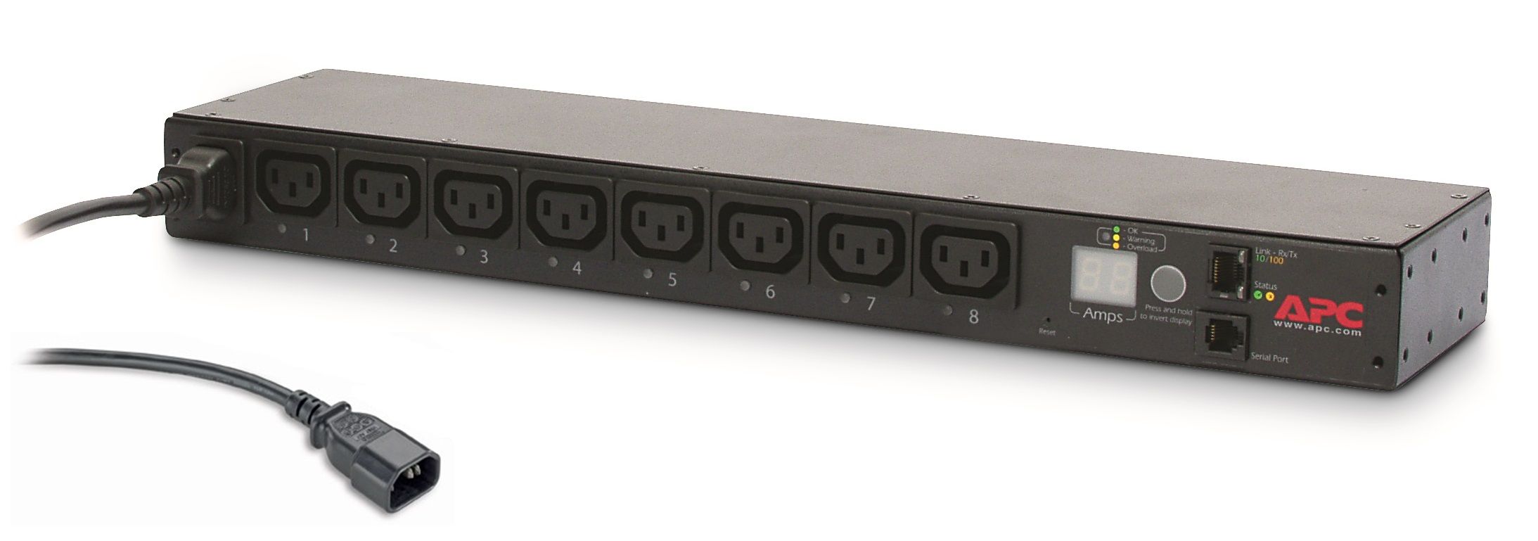 Image of APC AP7920B unità di distribuzione dell'energia (PDU) 8 presa(e) AC 0U/1U Nero 074