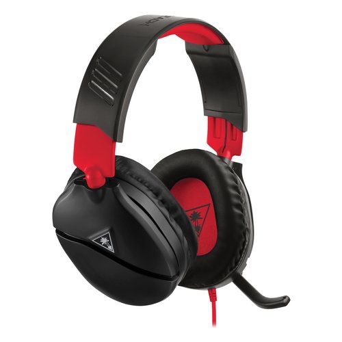 Image of Turtle Beach Recon 70 Auricolare Cablato A Padiglione Gaming Nero, Rosso 074