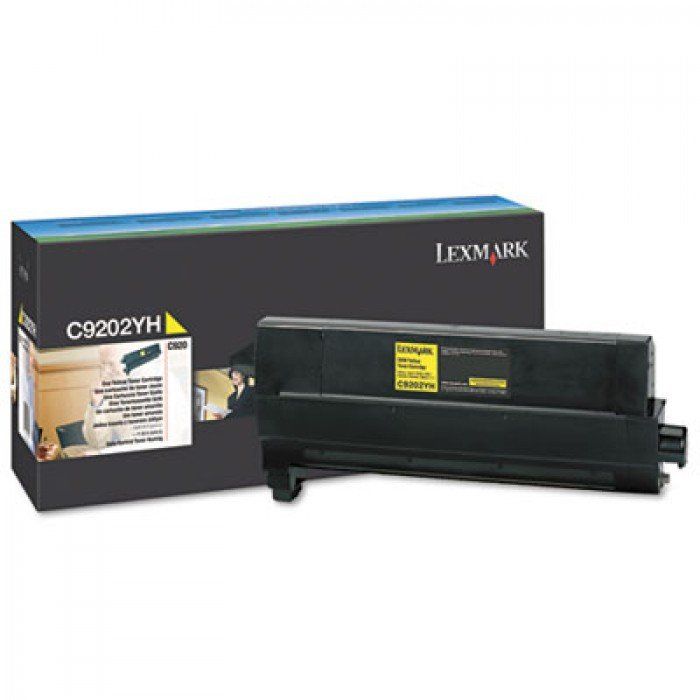 Image of Lexmark 00C9202YH toner Originale Giallo 074