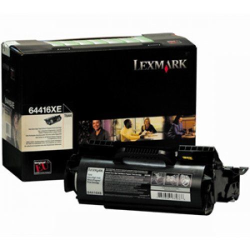 Image of Lexmark T64x Extra High Yield Return Programme Cartridge toner Originale Nero 074