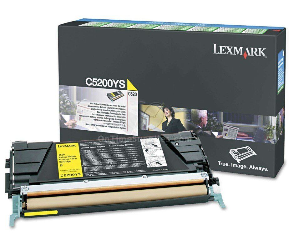 Image of Lexmark C5200YS toner 1 pz Originale Giallo 074