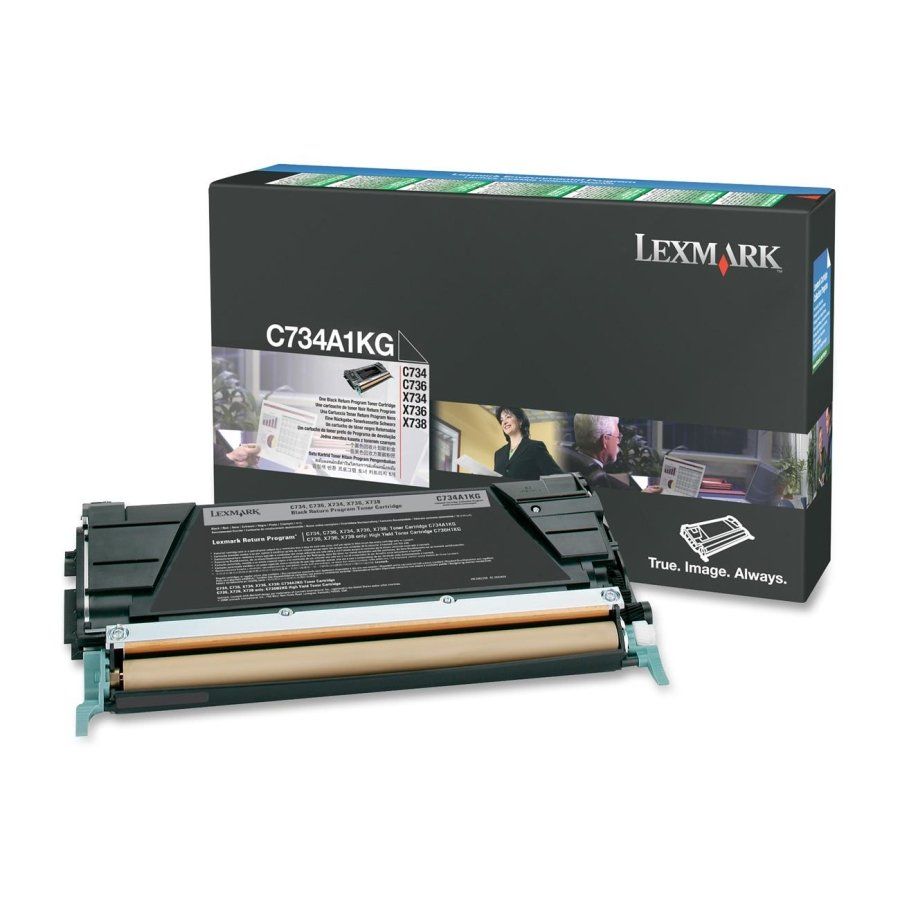 Image of Lexmark C734A1KG toner 1 pz Originale Nero 074