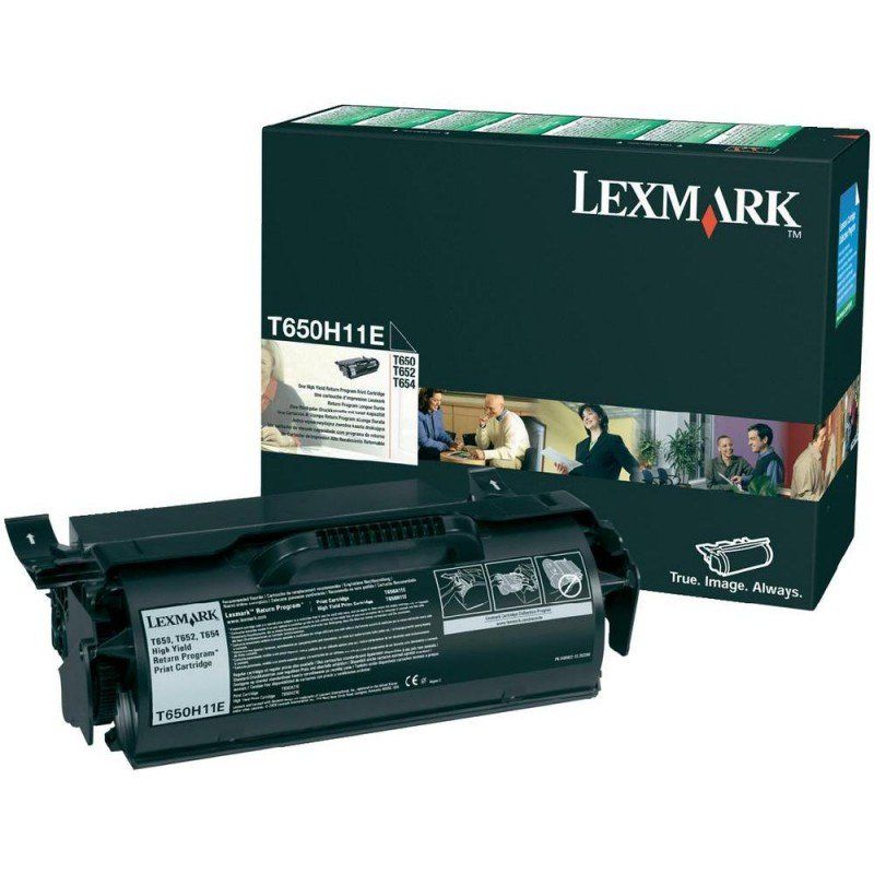 Image of Lexmark T650H11E toner 1 pz Originale Nero 074