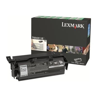 Image of Lexmark T654 Extra High Yield Return Program Print Cartridge toner Originale Nero 074