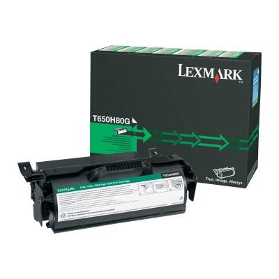 Image of Lexmark T650H80G toner 1 pz Originale Nero 074