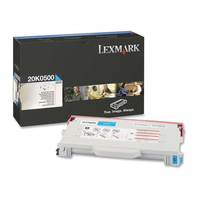 Image of Lexmark C510 Cyan Toner Cartridge toner Originale Ciano 074