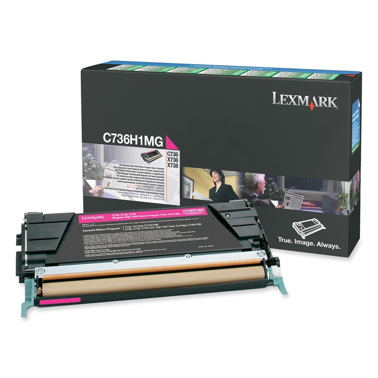 Image of Lexmark C736H1MG toner 1 pz Originale Magenta 074