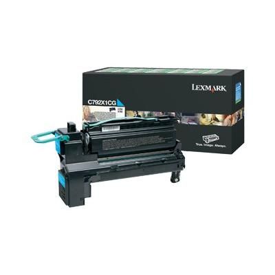 Image of Lexmark C792X1CG toner 1 pz Originale Ciano 074