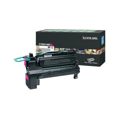 Image of Lexmark C792X1MG toner 1 pz Originale Magenta 074