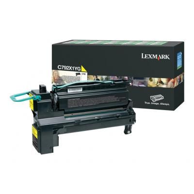 Image of Lexmark C792X1YG toner 1 pz Originale Giallo 074