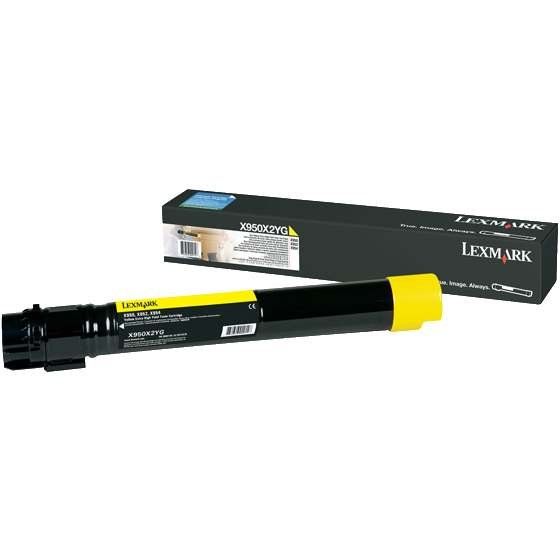 Image of Lexmark X950X2YG toner 1 pz Originale Giallo 074