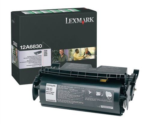 Image of Lexmark 12A6830 toner 1 pz Originale Nero 074