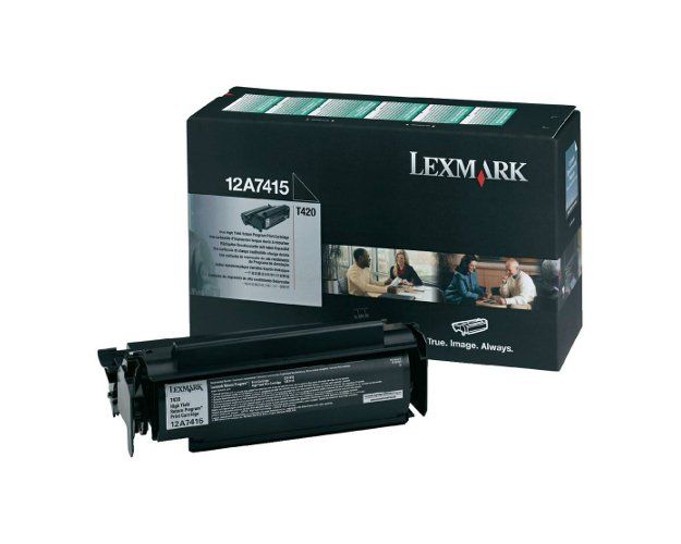 Image of Lexmark 12A7415 toner 1 pz Originale Nero 074