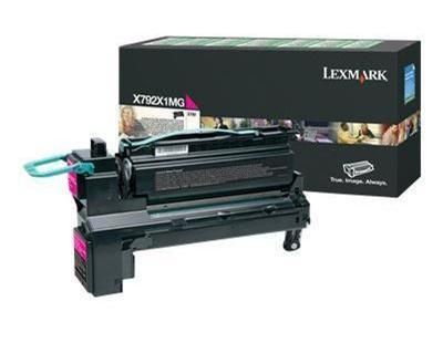 Image of Lexmark X792X1MG toner 1 pz Originale Magenta 074