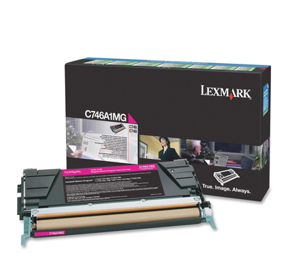 Image of Lexmark C746A1MG toner 1 pz Originale Magenta 074