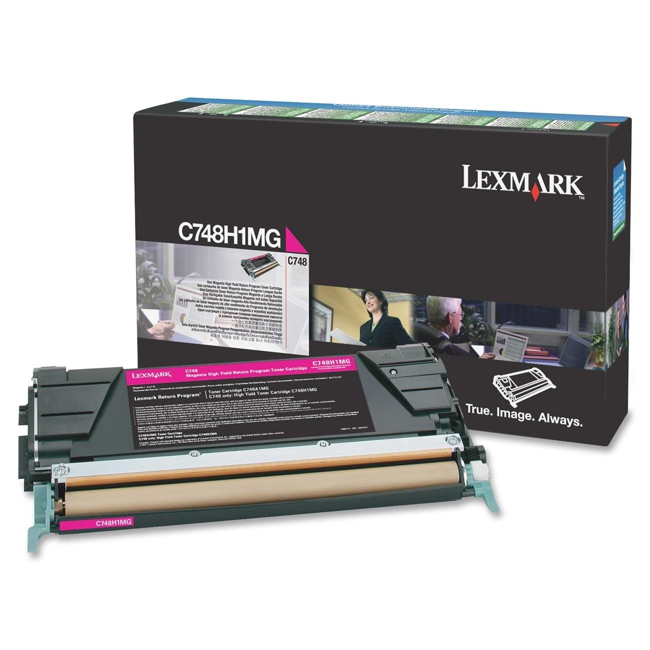 Image of Lexmark C748H1MG toner 1 pz Originale Magenta 074