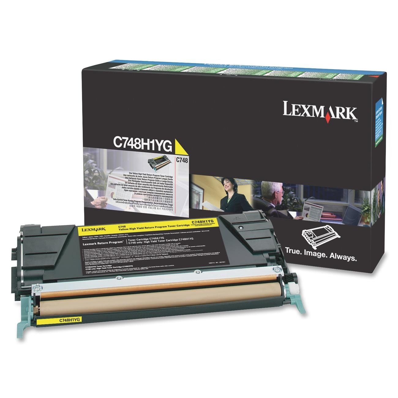 Image of Lexmark C748H1YG toner 1 pz Originale Giallo 074