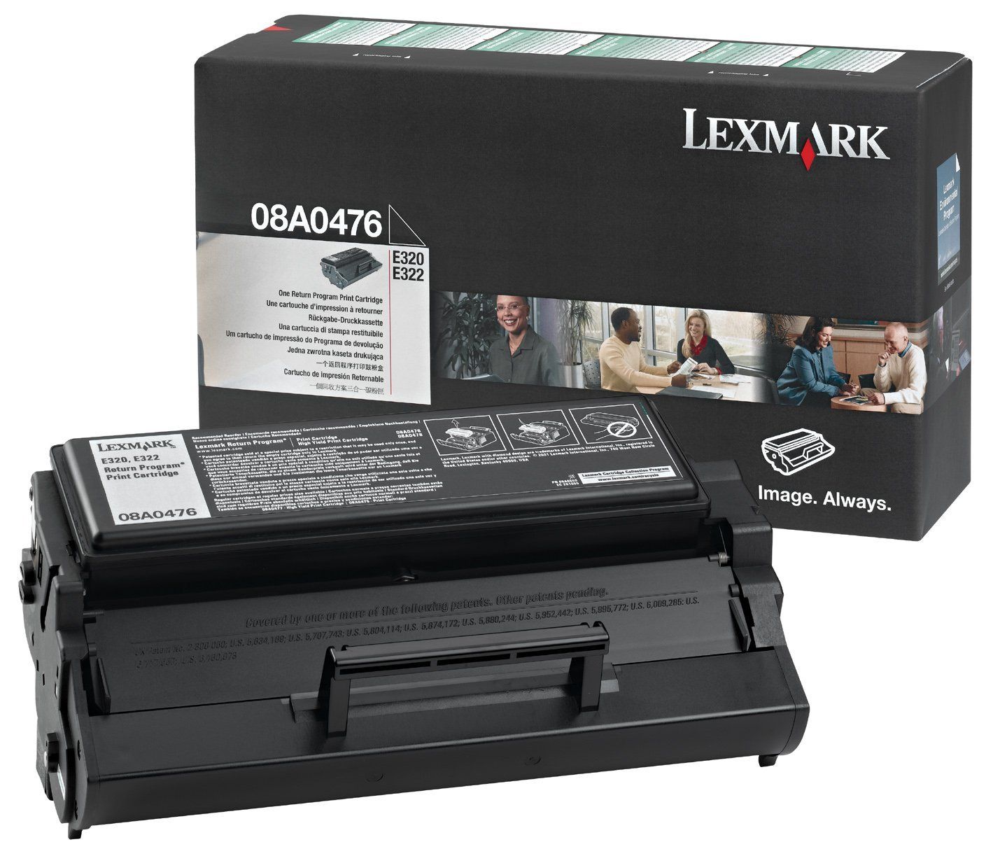 Image of Lexmark 08A0476 toner 1 pz Originale Nero 074