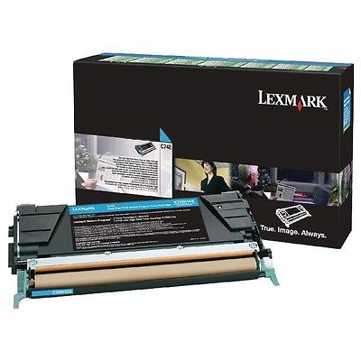 Image of Lexmark C748H3CG toner 1 pz Originale Ciano 074