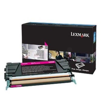 Image of Lexmark X746A3 M toner 1 pz Originale Magenta 074