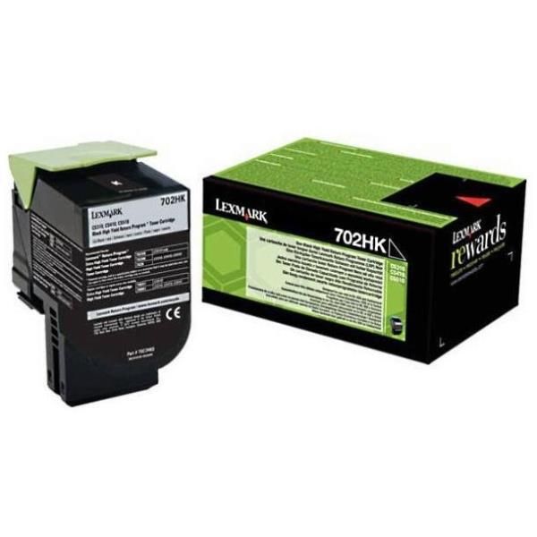 Image of Lexmark 702HK R toner 1 pz Originale Nero 074