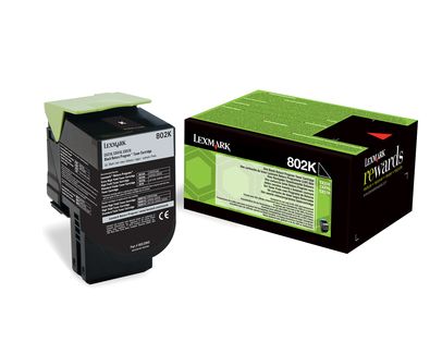 Image of Lexmark 802K toner 1 pz Originale Nero 074