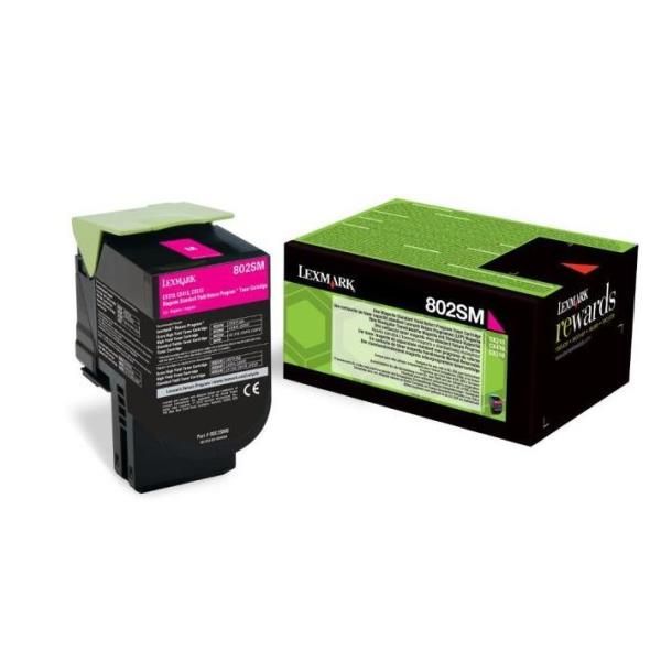 Image of Lexmark 802SM toner 1 pz Originale Magenta 074