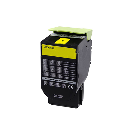 Image of Lexmark 80C2HYE toner 1 pz Originale Giallo 074