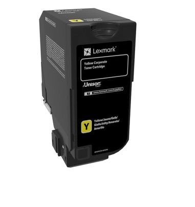 Image of Lexmark 74C20YE toner 1 pz Originale Giallo 074