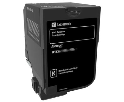 Image of Lexmark 74C20KE toner 1 pz Originale Nero 074