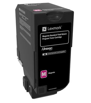 Image of Lexmark 74C2SM0 toner 1 pz Originale Magenta 074