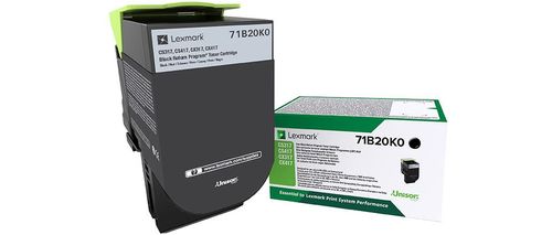 Image of Lexmark 71B20K0 toner 1 pz Originale Nero 074