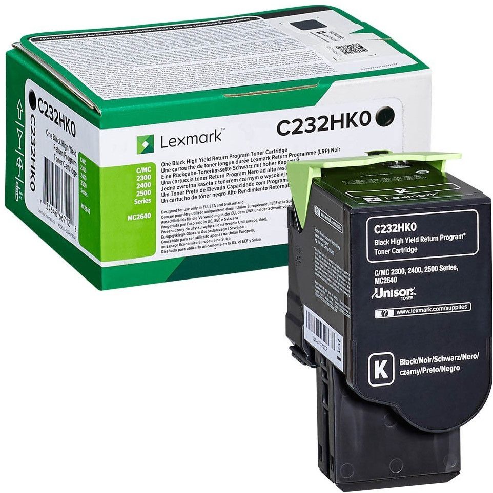 Image of Lexmark C232HK0 toner 1 pz Originale Nero 074