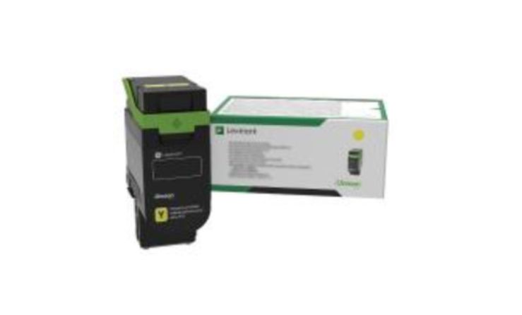 Image of Lexmark 77L20Y0 toner 1 pz Compatibile Giallo 074