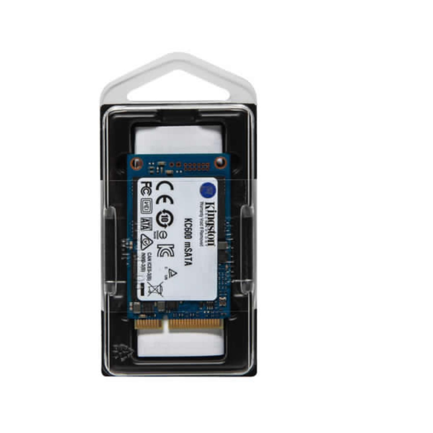 Image of Kingston Technology Drive SSD KC600 SATA3 mSATA 512G 074