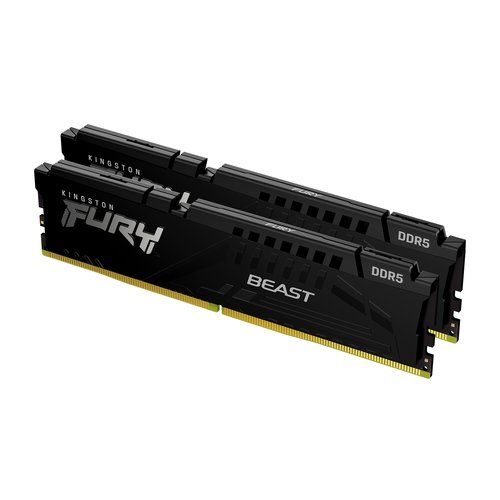 Image of Kingston Technology FURY Beast 32 GB 5200 MT/s DDR5 CL40 DIMM (Kit da 2) nero 074