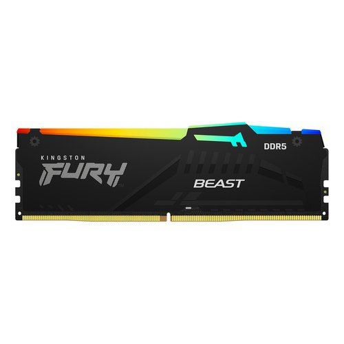 Image of Kingston Technology FURY Beast 16 GB 5600 MT/s DDR5 CL40 DIMM RGB 074