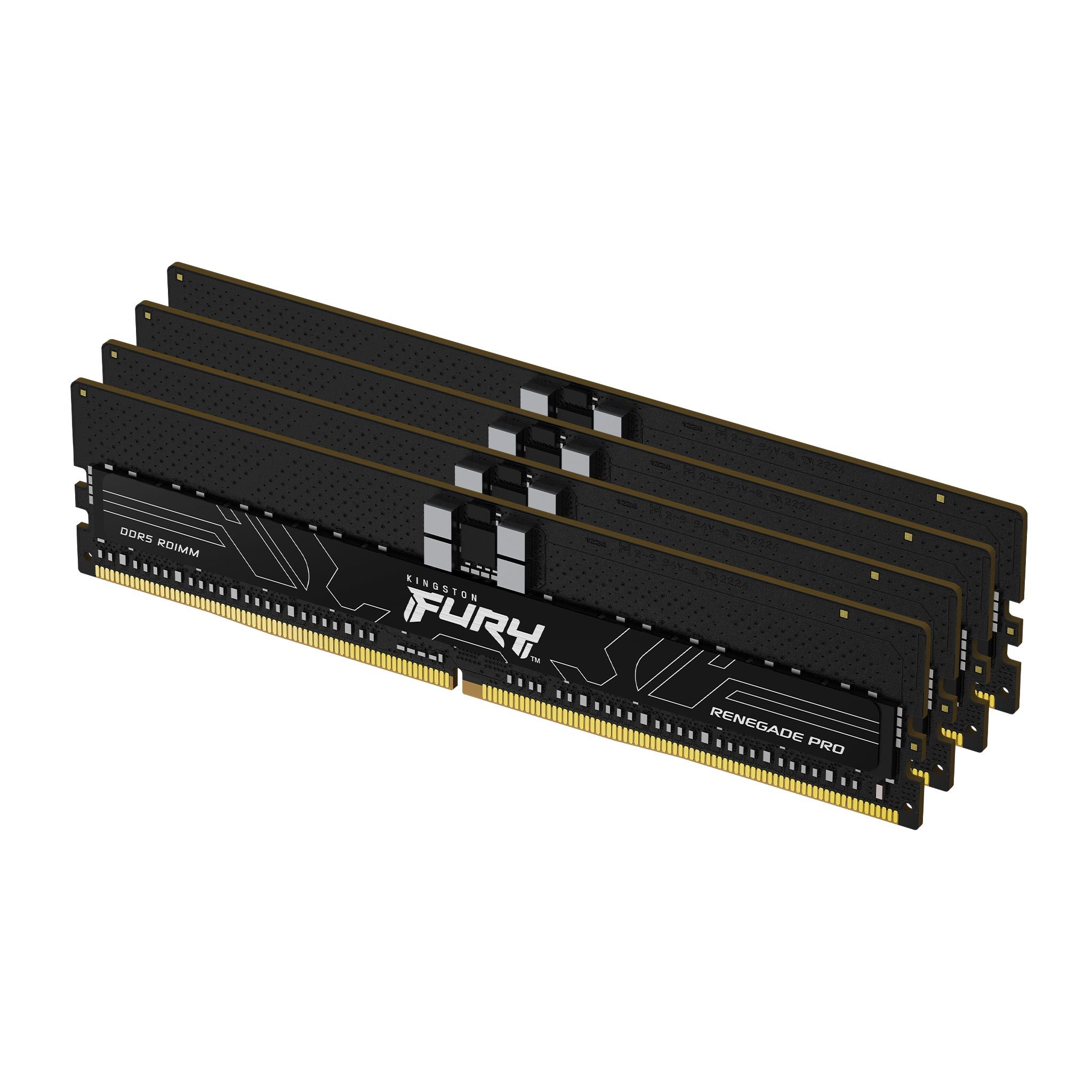 Image of Kingston Technology FURY 64GB 6000MT/s DDR5 ECC Reg CL32 DIMM (Kit da 4) Renegade Pro XMP 074